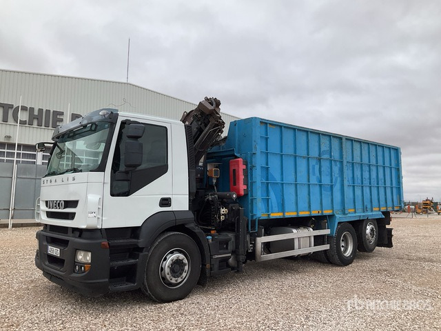 2010 Iveco Stralis 310 2010 Atlas 165.2E Knuckle Boom ... Dump Truck with Crane - מזהיר: תמונה 2 2010 Iveco Stralis 310 2010 Atlas 165.2E Knuckle Boom ... Dump Truck with Crane - מזהיר: תמונה 2