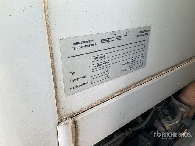 2012 Iveco Eurocargo 75E18 4x2 Van Truck - משאית תיבה: תמונה 5 2012 Iveco Eurocargo 75E18 4x2 Van Truck - משאית תיבה: תמונה 5