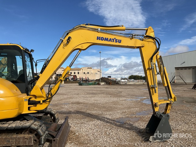 2012 Komatsu PC80MR-3 Mini Excavator: <6.6t - מיני מחפר: תמונה 5 2012 Komatsu PC80MR-3 Mini Excavator: <6.6t - מיני מחפר: תמונה 5