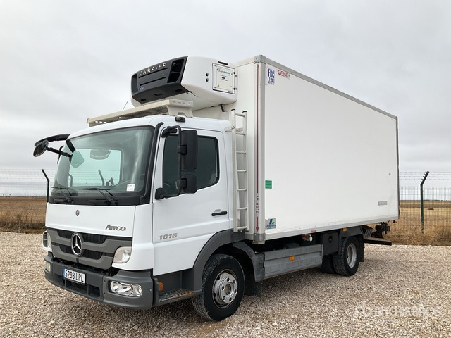 2012 Mercedes-Benz Atego 1018 4x2 Refrigerated Truck - משאית קירור: תמונה 2 2012 Mercedes-Benz Atego 1018 4x2 Refrigerated Truck - משאית קירור: תמונה 2