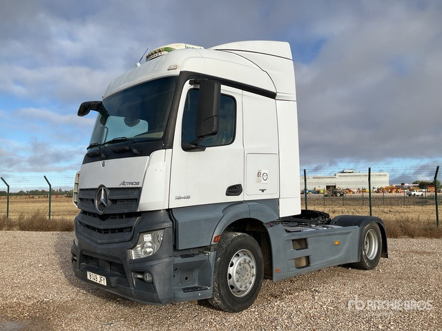 2015 Mercedes-Benz Actros 1845LS 4x2 S/A Sleeper Truck Tractor - יחידת טרקטור: תמונה 1 2015 Mercedes-Benz Actros 1845LS 4x2 S/A Sleeper Truck Tractor - יחידת טרקטור: תמונה 1