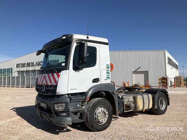 2018 Mercedes-Benz Arocs 1843 4x2 S/A Sleeper Truck Tractor - יחידת טרקטור: תמונה 1 2018 Mercedes-Benz Arocs 1843 4x2 S/A Sleeper Truck Tractor - יחידת טרקטור: תמונה 1