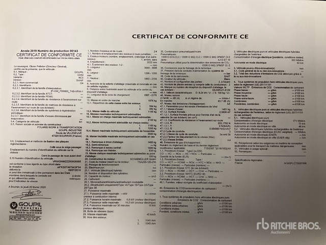 2020 Goupil G4M Electric Utility Vehicle - כלי רכב עירוני/ מיוחד: תמונה 2 2020 Goupil G4M Electric Utility Vehicle - כלי רכב עירוני/ מיוחד: תמונה 2
