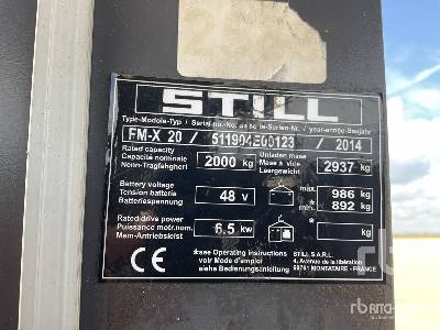 STILL FM-X20 - מלגזה חשמלית: תמונה 5 STILL FM-X20 - מלגזה חשמלית: תמונה 5