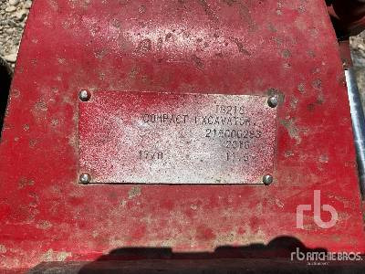 TAKEUCHI TB216 - מיני מחפר: תמונה 5 TAKEUCHI TB216 - מיני מחפר: תמונה 5