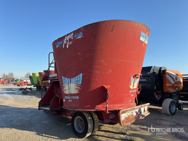 1993 AGM W14 Feed Wagon - עגלת מערבל מספוא: תמונה 2 1993 AGM W14 Feed Wagon - עגלת מערבל מספוא: תמונה 2