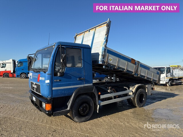 1998 MAN 10.163 4x2 S/A Dump Truck - מזהיר: תמונה 2 1998 MAN 10.163 4x2 S/A Dump Truck - מזהיר: תמונה 2