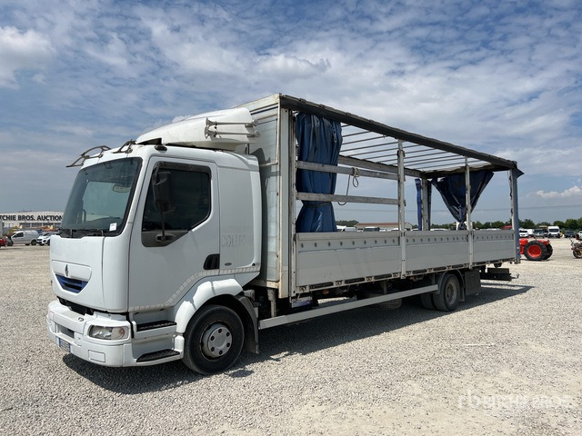 2002 Renault Midlum 4x2 Curtain Side Truck - מכסחת תבואה/ עשבים: תמונה 1 2002 Renault Midlum 4x2 Curtain Side Truck - מכסחת תבואה/ עשבים: תמונה 1