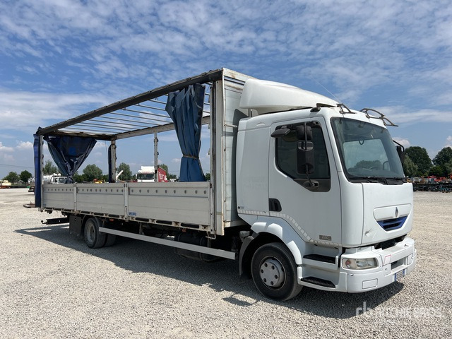 2002 Renault Midlum 4x2 Curtain Side Truck - מכסחת תבואה/ עשבים: תמונה 4 2002 Renault Midlum 4x2 Curtain Side Truck - מכסחת תבואה/ עשבים: תמונה 4