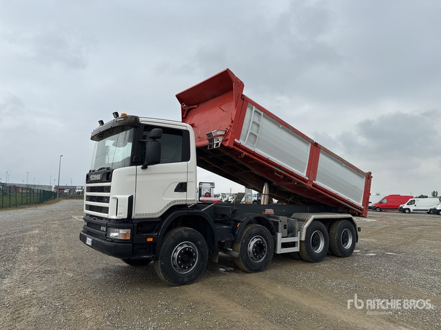 2003 Scania 124C470 8x4 Tri/A Dump Truck - מזהיר: תמונה 2 2003 Scania 124C470 8x4 Tri/A Dump Truck - מזהיר: תמונה 2