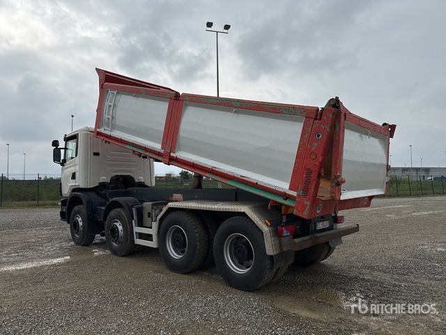 2003 Scania 124C470 8x4 Tri/A Dump Truck - מזהיר: תמונה 4 2003 Scania 124C470 8x4 Tri/A Dump Truck - מזהיר: תמונה 4