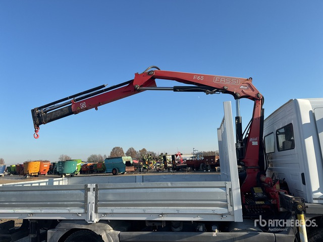 2009 Mercedes-Benz MB 818 K 2009 Fassi F65A.23 2710 kg on 4x2 Flatbed Truck with Crane - משאית צד נופל/ שטוחה, משאית מנוף: תמונה 5 2009 Mercedes-Benz MB 818 K 2009 Fassi F65A.23 2710 kg on 4x2 Flatbed Truck with Crane - משאית צד נופל/ שטוחה, משאית מנוף: תמונה 5