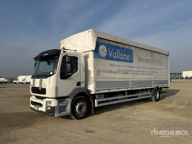 2010 Volvo FL290 4x2 Curtain Side Truck - משאית וילונות צד: תמונה 1 2010 Volvo FL290 4x2 Curtain Side Truck - משאית וילונות צד: תמונה 1