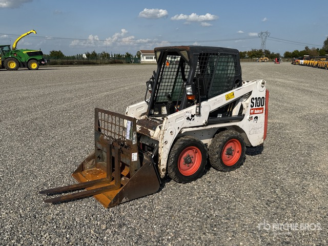 2011 Bobcat S100 High Flow Skid Steer Loader - מעמיס היגוי החלקה: תמונה 1 2011 Bobcat S100 High Flow Skid Steer Loader - מעמיס היגוי החלקה: תמונה 1
