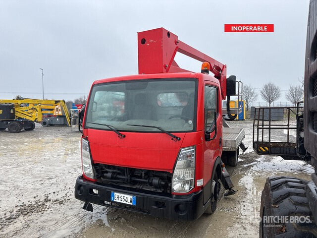 2011 Nissan Cabstar 2011 Socage DA320 20 m on (Inop ... Bucket Truck - פלטפורמה אווירית מותקנת על משאית: תמונה 2 2011 Nissan Cabstar 2011 Socage DA320 20 m on (Inop ... Bucket Truck - פלטפורמה אווירית מותקנת על משאית: תמונה 2