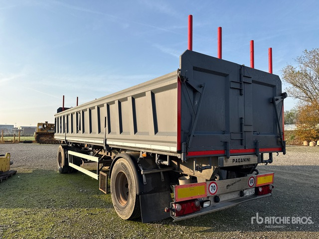 2011 Paganini Car 825PG2 Side Dump Trailer - קרון נגרר עם מזהיר: תמונה 3 2011 Paganini Car 825PG2 Side Dump Trailer - קרון נגרר עם מזהיר: תמונה 3
