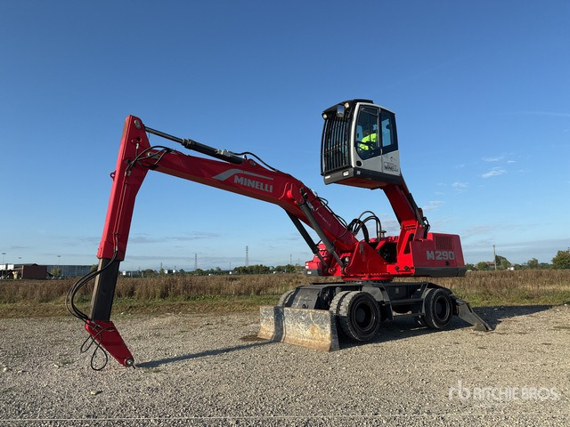 2012 Minelli M290 Movimentatore materiali su ruote - מטפל בפסולת/ תעשייתי: תמונה 2 2012 Minelli M290 Movimentatore materiali su ruote - מטפל בפסולת/ תעשייתי: תמונה 2