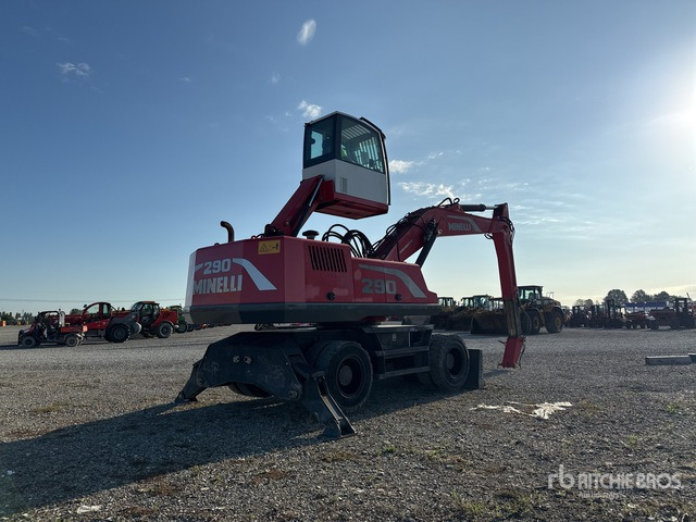 2012 Minelli M290 Movimentatore materiali su ruote - מטפל בפסולת/ תעשייתי: תמונה 4 2012 Minelli M290 Movimentatore materiali su ruote - מטפל בפסולת/ תעשייתי: תמונה 4