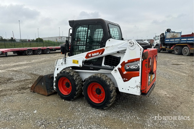 2020 Bobcat S450 Mini pala - מעמיס היגוי החלקה: תמונה 1 2020 Bobcat S450 Mini pala - מעמיס היגוי החלקה: תמונה 1
