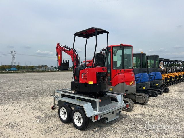 2025 JPC HT12 on 2025 ZB20105 Trailer (Unused) Mini Excavator: <6.6t - מיני מחפר: תמונה 4 2025 JPC HT12 on 2025 ZB20105 Trailer (Unused) Mini Excavator: <6.6t - מיני מחפר: תמונה 4