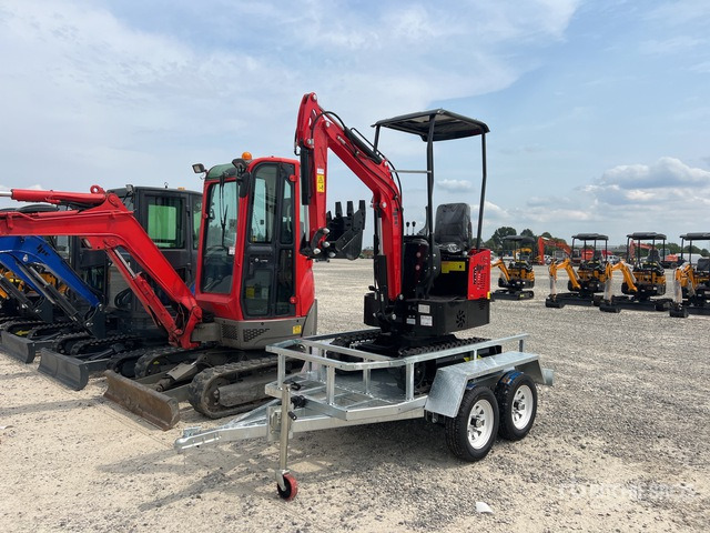 2025 JPC HT12 on 2025 ZB20105 Trailer (Unused) Mini Excavator: <6.6t - מיני מחפר: תמונה 2 2025 JPC HT12 on 2025 ZB20105 Trailer (Unused) Mini Excavator: <6.6t - מיני מחפר: תמונה 2