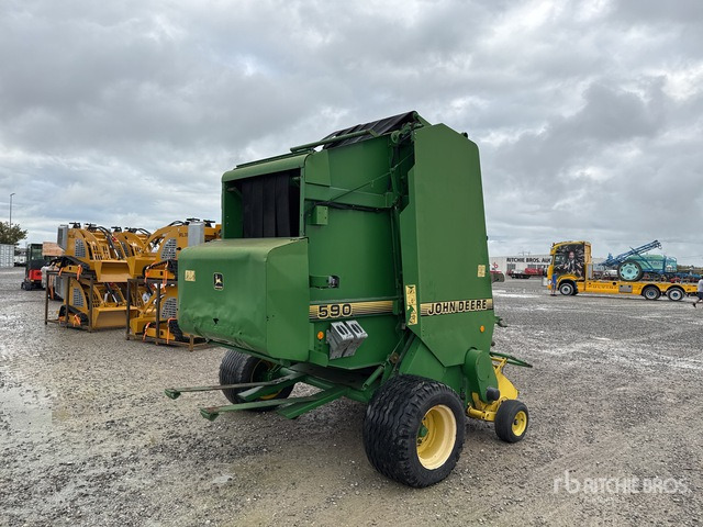 John Deere 590 Rotopressa - מכונת צרור עגולה: תמונה 3 John Deere 590 Rotopressa - מכונת צרור עגולה: תמונה 3