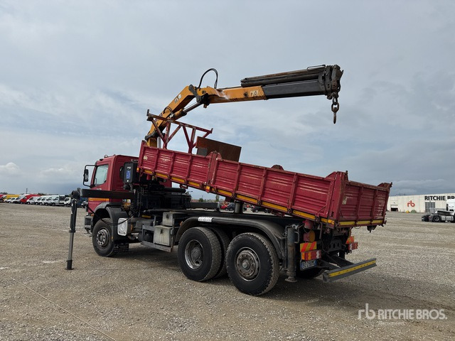 Mercedes-Benz Atego 1828 Autocarro ribaltabile con gru - מזהיר, משאית מנוף: תמונה 4 Mercedes-Benz Atego 1828 Autocarro ribaltabile con gru - מזהיר, משאית מנוף: תמונה 4