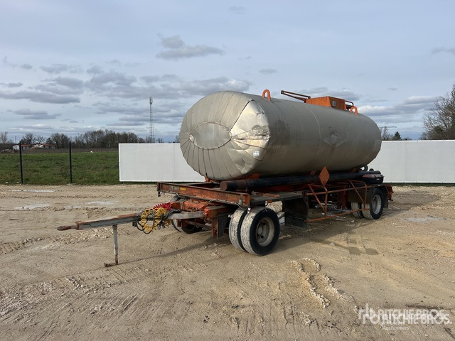 1988 Secmair Original 9500 gal Remorque Citerne A Bitume Asphalt Tank Trailer - קרון נגרר עם מכל: תמונה 1 1988 Secmair Original 9500 gal Remorque Citerne A Bitume Asphalt Tank Trailer - קרון נגרר עם מכל: תמונה 1