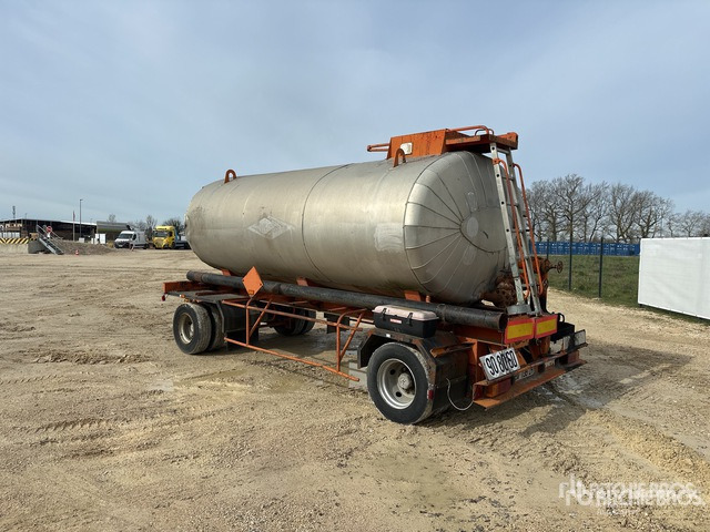 1988 Secmair Original 9500 gal Remorque Citerne A Bitume Asphalt Tank Trailer - קרון נגרר עם מכל: תמונה 4 1988 Secmair Original 9500 gal Remorque Citerne A Bitume Asphalt Tank Trailer - קרון נגרר עם מכל: תמונה 4