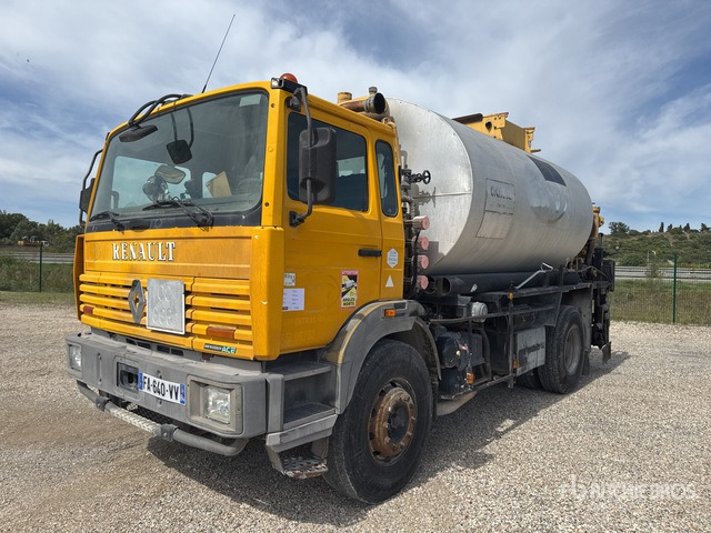1995 Renault 1995 Acmar on 4x2 Crew Cab Repa ... Asphalt Distributor Truck - מפיץ אספלט: תמונה 1 1995 Renault 1995 Acmar on 4x2 Crew Cab Repa ... Asphalt Distributor Truck - מפיץ אספלט: תמונה 1