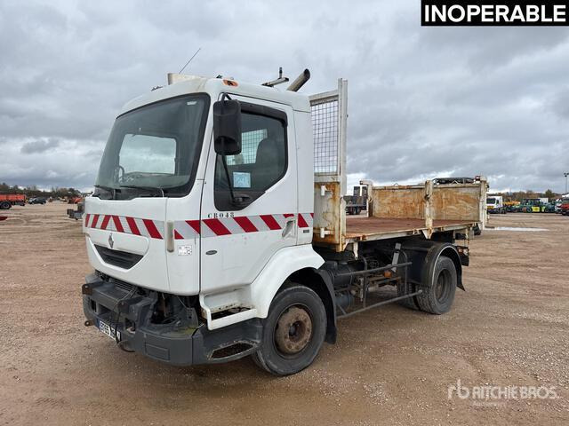 2001 Renault Midlum 180 4x2 Camion Benne 4x2 (Inoperable) S/A Dump Truck - מזהיר: תמונה 1 2001 Renault Midlum 180 4x2 Camion Benne 4x2 (Inoperable) S/A Dump Truck - מזהיר: תמונה 1