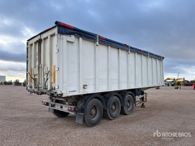 2002 Robuste Kaiser S3803C Semi-Remorque Benne 3 Essieux End Dump Trailer - סמיטריילר עם מזהיר: תמונה 4 2002 Robuste Kaiser S3803C Semi-Remorque Benne 3 Essieux End Dump Trailer - סמיטריילר עם מזהיר: תמונה 4
