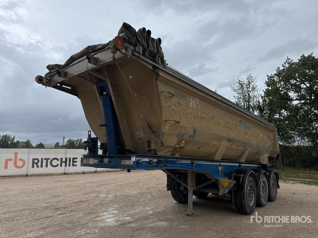 2005 STAS Tuareg S339 CX Tri/A Remorque Benne 3 Essieux End Dump Trailer - סמיטריילר עם מזהיר: תמונה 1 2005 STAS Tuareg S339 CX Tri/A Remorque Benne 3 Essieux End Dump Trailer - סמיטריילר עם מזהיר: תמונה 1