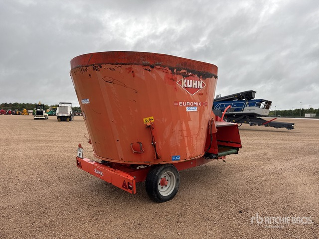 2006 Kuhn Euromix I 980 Melangeuse Distributrice Livestock Feeder - עגלת מערבל מספוא: תמונה 4 2006 Kuhn Euromix I 980 Melangeuse Distributrice Livestock Feeder - עגלת מערבל מספוא: תמונה 4