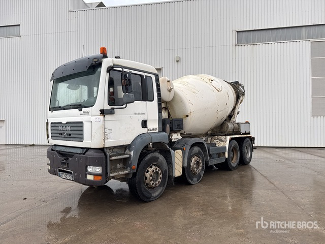 2006 MAN TGA32.350 8x4 Camion Malaxeur Mixer Truck - משאית מערבלת בטון: תמונה 1 2006 MAN TGA32.350 8x4 Camion Malaxeur Mixer Truck - משאית מערבלת בטון: תמונה 1