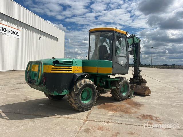 2006 Mecalac 12MXT Pelle Sur Pneus Wheel Excavator - מחפר גלגלים: תמונה 3 2006 Mecalac 12MXT Pelle Sur Pneus Wheel Excavator - מחפר גלגלים: תמונה 3