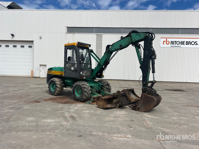 2006 Mecalac 12MXT Pelle Sur Pneus Wheel Excavator - מחפר גלגלים: תמונה 1 2006 Mecalac 12MXT Pelle Sur Pneus Wheel Excavator - מחפר גלגלים: תמונה 1