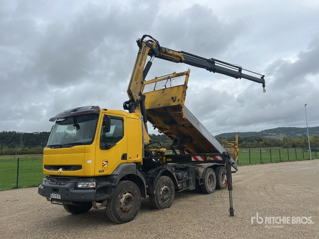 2006 Renault Kerax 380 2005 Palfinger PK20002 6100 kg ... Dump Truck with Crane - מזהיר: תמונה 1 2006 Renault Kerax 380 2005 Palfinger PK20002 6100 kg ... Dump Truck with Crane - מזהיר: תמונה 1