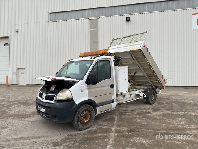 2006 Renault Master dCi 120 2014 HMF 152T2 12V 830 kg on 4x ... Dump Truck with Crane - מזהיר: תמונה 2 2006 Renault Master dCi 120 2014 HMF 152T2 12V 830 kg on 4x ... Dump Truck with Crane - מזהיר: תמונה 2