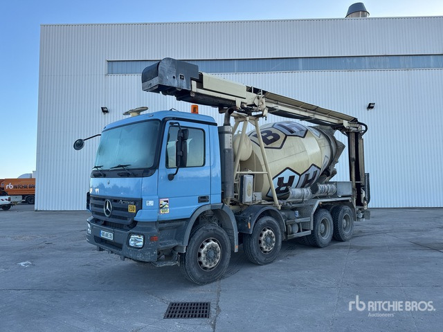 2007 Mercedes-Benz Actros 3236 8x4 Camion Toupie 8x4 Mixer Truck - משאית מערבלת בטון: תמונה 2 2007 Mercedes-Benz Actros 3236 8x4 Camion Toupie 8x4 Mixer Truck - משאית מערבלת בטון: תמונה 2