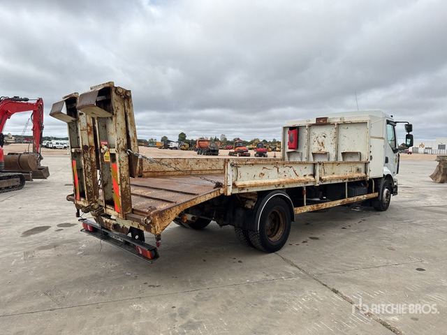 2007 Renault Midlum 4x2 Camion Porte Materiel Flatbed Truck - משאית צד נופל/ שטוחה: תמונה 4 2007 Renault Midlum 4x2 Camion Porte Materiel Flatbed Truck - משאית צד נופל/ שטוחה: תמונה 4