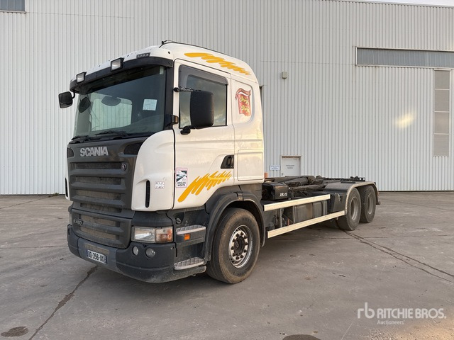 2007 Scania R420 6x2 Roll-Off Truck - מכונות אחרות: תמונה 2 2007 Scania R420 6x2 Roll-Off Truck - מכונות אחרות: תמונה 2