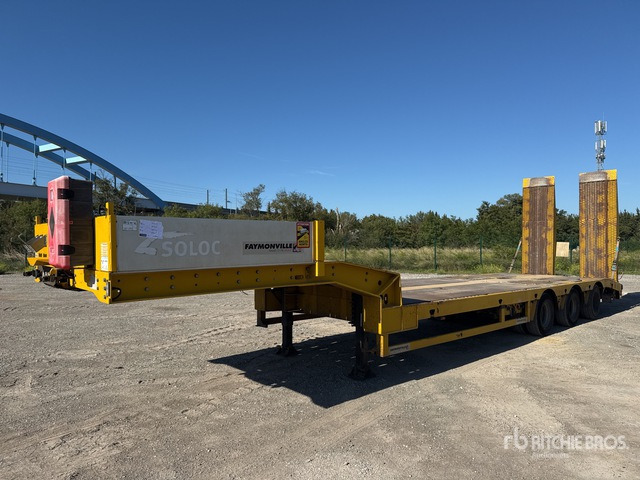 2008 Faymonville Multimax Tri/A Semi-Remorque Porte-Engin ... Lowboy Trailer - סמיטריילר עם מטען נמוך: תמונה 2 2008 Faymonville Multimax Tri/A Semi-Remorque Porte-Engin ... Lowboy Trailer - סמיטריילר עם מטען נמוך: תמונה 2