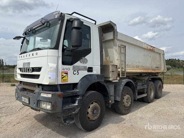 2008 Iveco Trakker 410 8x4 Camion Benne Tri/A Dump Truck - מזהיר: תמונה 1 2008 Iveco Trakker 410 8x4 Camion Benne Tri/A Dump Truck - מזהיר: תמונה 1