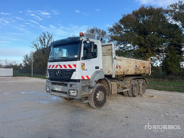2008 Mercedes Axor 2636 6x4 Camion Benne 6x4 T/A Dump Truck - מזהיר: תמונה 1 2008 Mercedes Axor 2636 6x4 Camion Benne 6x4 T/A Dump Truck - מזהיר: תמונה 1