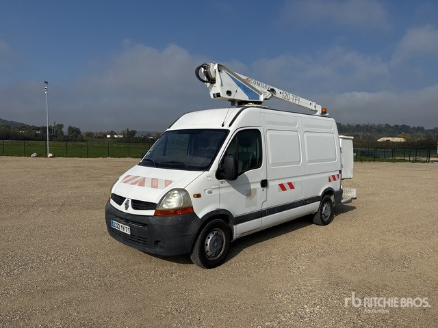 2008 Renault Master dCi 120 2008 Comilev EN120TF1 on 4x2 Ca ... Bucket Truck - פלטפורמה אווירית מותקנת על משאית: תמונה 1 2008 Renault Master dCi 120 2008 Comilev EN120TF1 on 4x2 Ca ... Bucket Truck - פלטפורמה אווירית מותקנת על משאית: תמונה 1