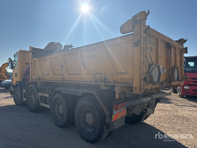 2009 Scania G420 2008 HMF 1720K2 3610 kg Articul ... Dump Truck with Crane - מזהיר, משאית מנוף: תמונה 4 2009 Scania G420 2008 HMF 1720K2 3610 kg Articul ... Dump Truck with Crane - מזהיר, משאית מנוף: תמונה 4