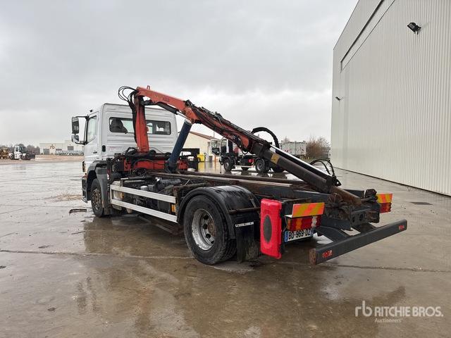 2010 Mercedes-Benz Axor 1829 2010 Palfinger Pk6500 on 4x2 Ch ... Dump Truck with Crane - מזהיר: תמונה 2 2010 Mercedes-Benz Axor 1829 2010 Palfinger Pk6500 on 4x2 Ch ... Dump Truck with Crane - מזהיר: תמונה 2