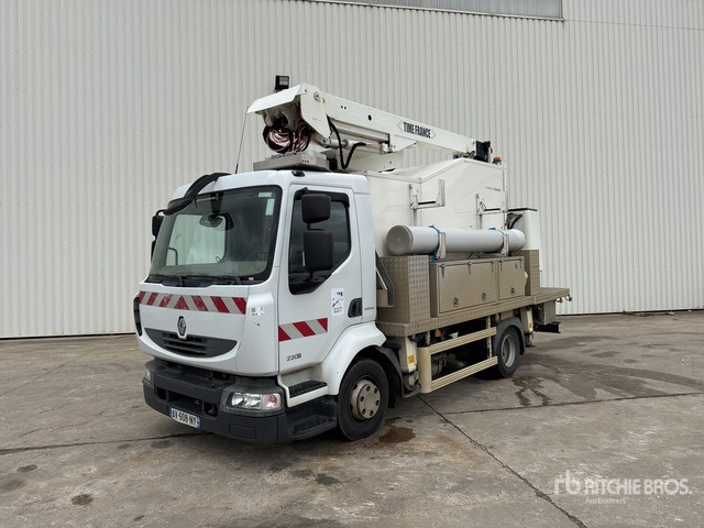2010 Renault Midlum 2010 Time VST244NF 14 m on 4x2 ... Bucket Truck - פלטפורמה אווירית מותקנת על משאית: תמונה 1 2010 Renault Midlum 2010 Time VST244NF 14 m on 4x2 ... Bucket Truck - פלטפורמה אווירית מותקנת על משאית: תמונה 1