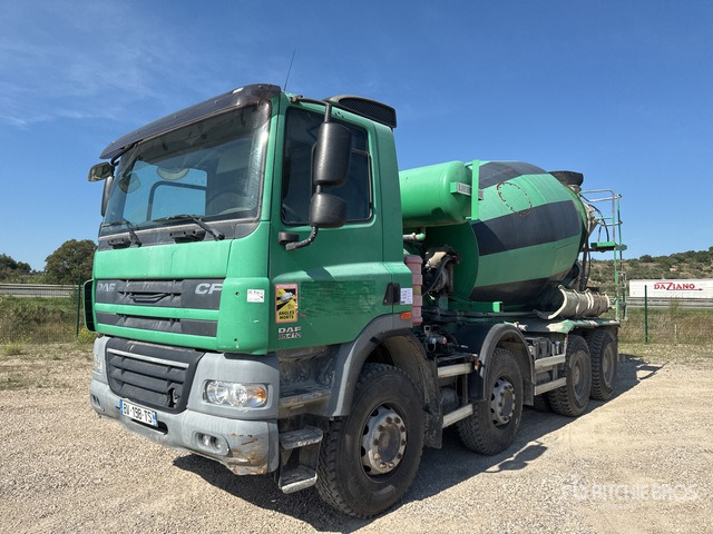 2011 DAF CF85.410 8x4 Camion Malaxeur 8x4 Mixer Truck - משאית מערבלת בטון: תמונה 1 2011 DAF CF85.410 8x4 Camion Malaxeur 8x4 Mixer Truck - משאית מערבלת בטון: תמונה 1